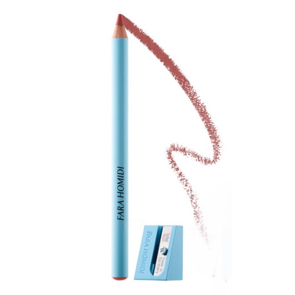 Fara Homidi Smudge & Contour Lip Pencil in MINKY w/sharpener NIB